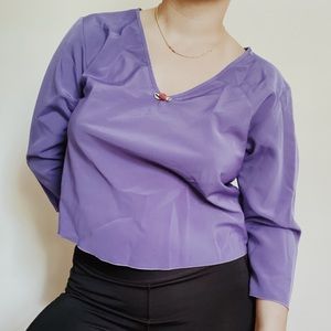 Vintage Purple Blouse